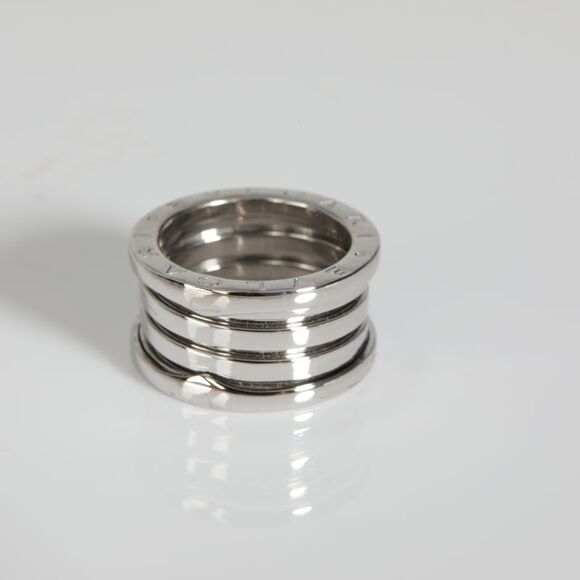 BVLGARI B.Zero1 Four-Band Ring in 18k White Gold - Picture 4 of 4